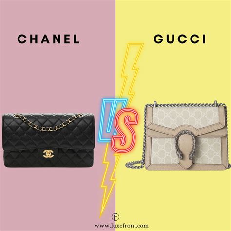 is chanel better than gucci|gucci vs chanel price.